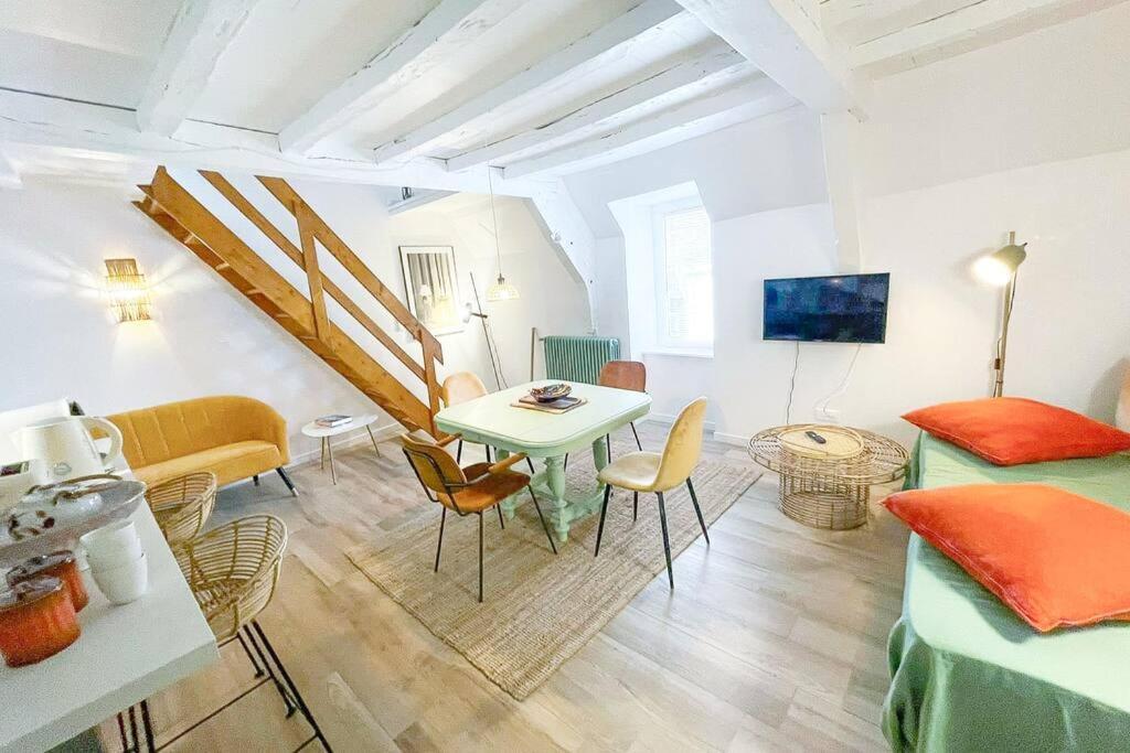 Appartement Moonrise - Plage 50M - Rue Gratuite Saint-Malo Zewnętrze zdjęcie