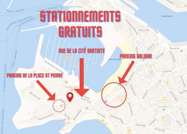 Appartement Moonrise - Plage 50M - Rue Gratuite Saint-Malo Zewnętrze zdjęcie